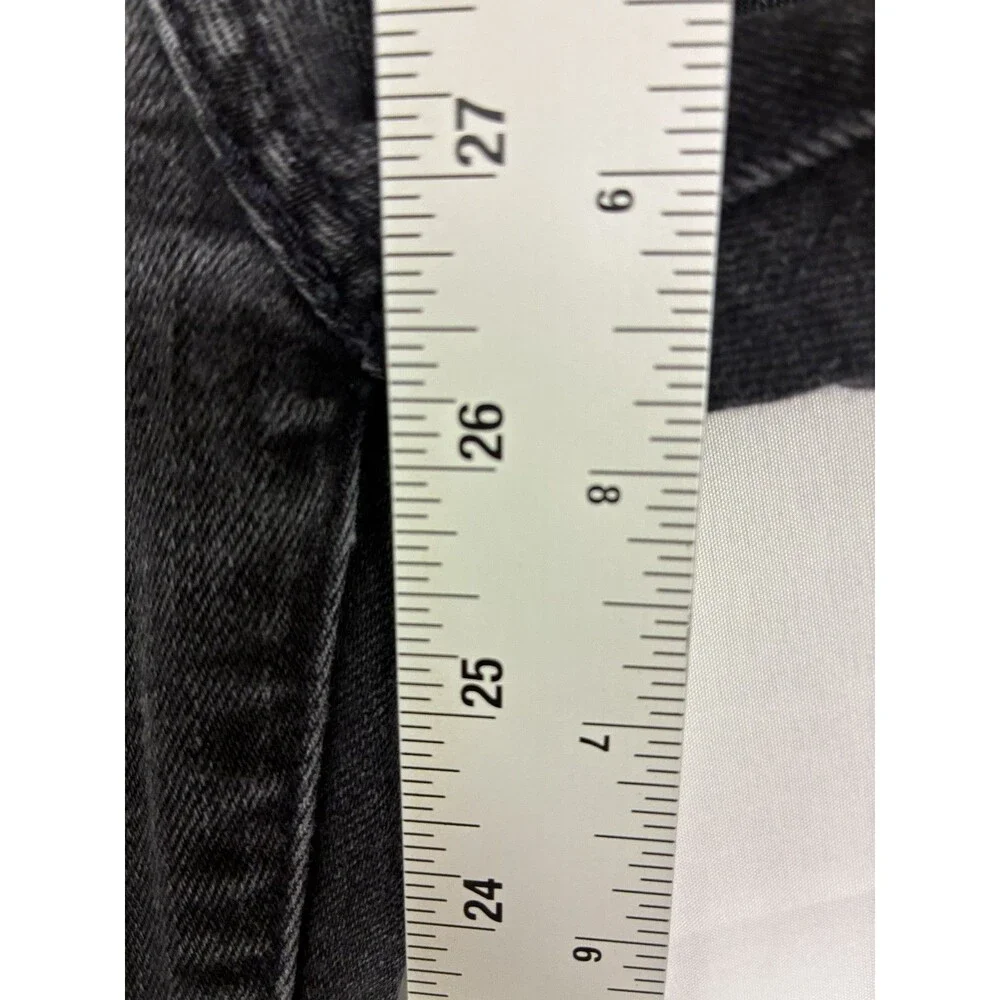 Levi's Premium 511 Men's Jeans W33 L30 Black Washed Slim Fit Stretch Denim